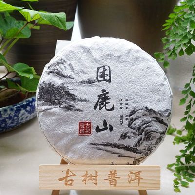 云南普洱茶生茶困鹿山茶七子饼正品原生态高级野生高端优质纯天然