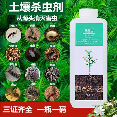 泥土花盆景土壤里杀虫剂除虫花卉绿植物家用刹菌地下害虫杀小黑飞 虎窝拼