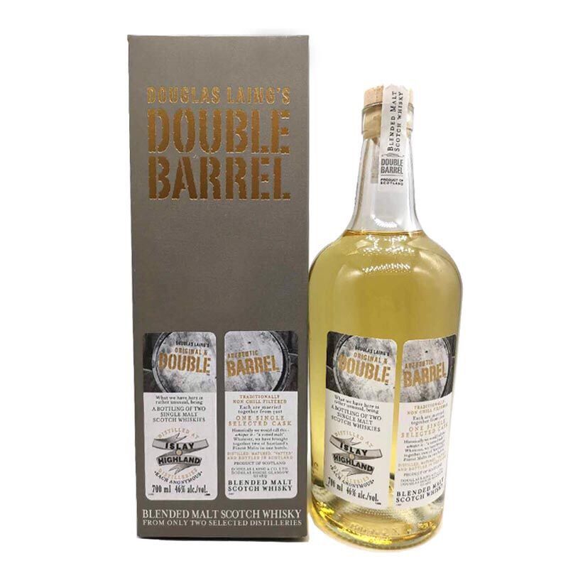 洋酒islay highland double barrel高地麦芽威士忌
