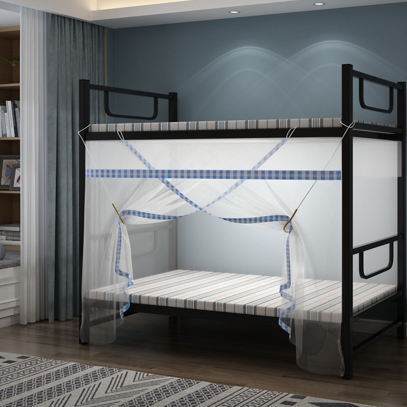 加密学生宿舍蚊帐0.9m上下铺1.0寝室单人床1.2家用1.5米双人床1.8