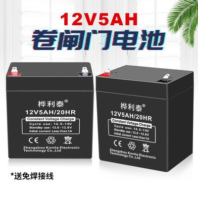 12V4.5AH爆闪灯蓄电池12v伏5安电瓶电池音响卷闸门U