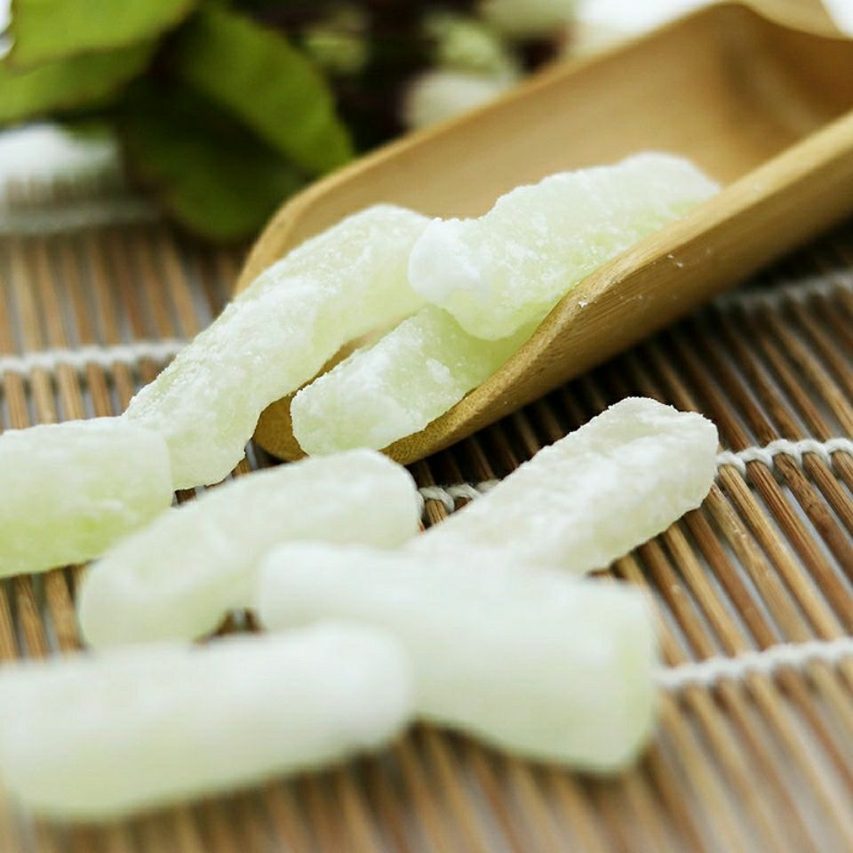 冬瓜糖条糖丁粒儿时怀旧老式传统清火蜜饯糖果冰粉零食烘焙 包邮
