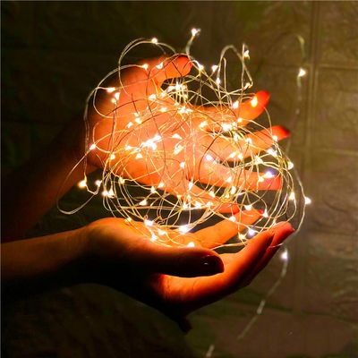 LED灯彩灯鲜花花束装饰灯灯串生日蛋糕礼盒灯带条串灯小串花艺灯