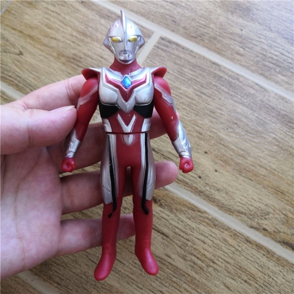 奥特曼软胶玩具银河维克特利人偶黑暗空中迪迦奈克赛斯盖亚戴拿