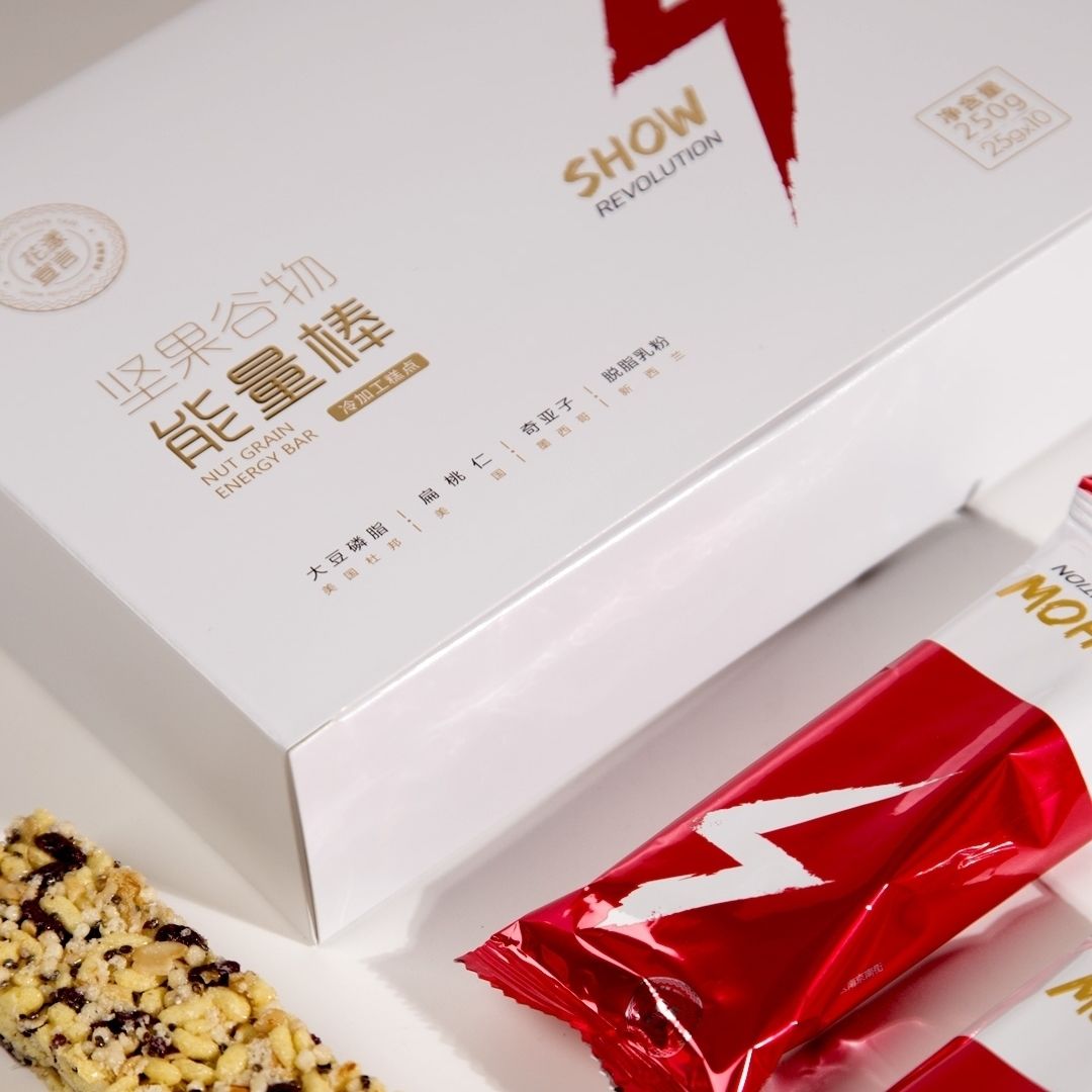 花漾宣言水伲代餐奶昔膳食纤维能量棒低热量网红同款闪电盒新款【2月