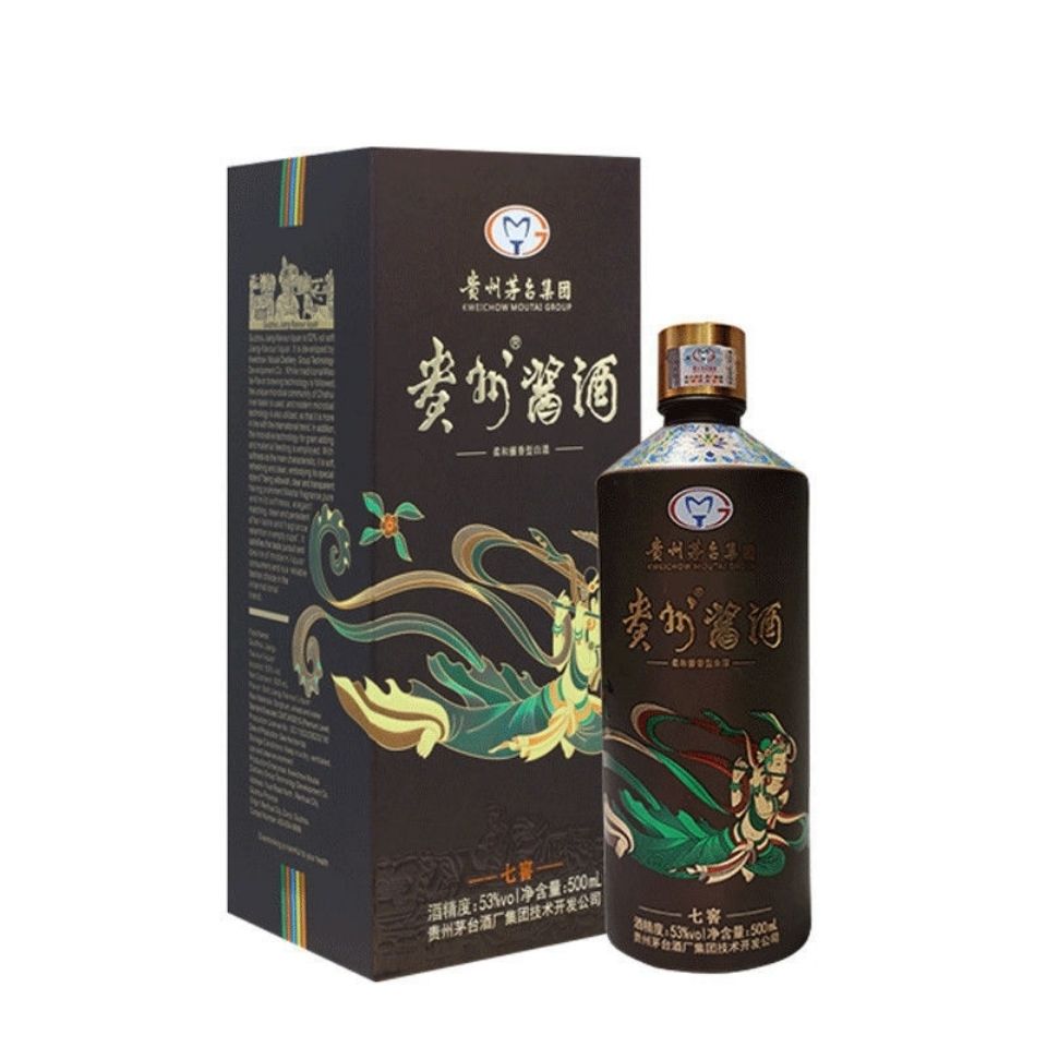 茅台贵州酱酒七窖53度酱香型白酒
