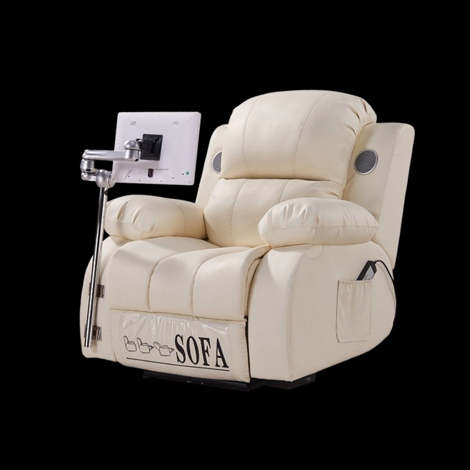 单人多功能沙发电动按摩催眠音乐放松减压心理咨询室沙发