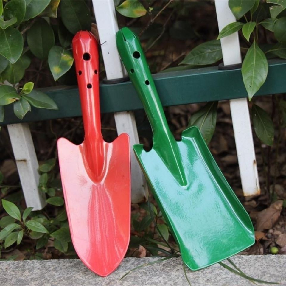 园艺铁铲迷你铁锹园艺养多肉盆栽种花种植挖土松土盆栽套装工具【2月