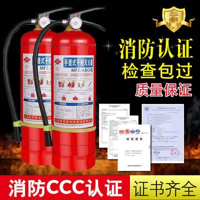 35060/灭火器店用家用4kg干粉4公斤手提式车载消防器材2kg3kg4kg5kg