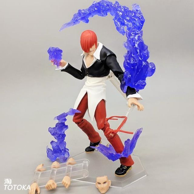 kof拳皇手办模型可动人偶玩具98 八神奄草薙京游戏机箱摆件 figma【3