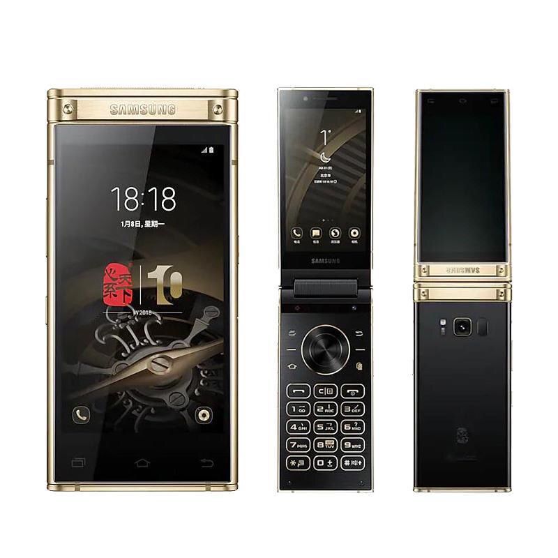 二手三星w2018电信移动全网通4g 双卡智能商务原装翻盖g9298手机