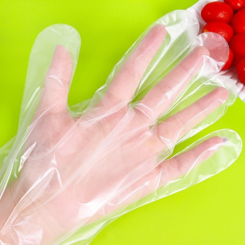 Thickened disposable gloves edible sanitary gloves catering hairdressing extraction waterproof oil proof