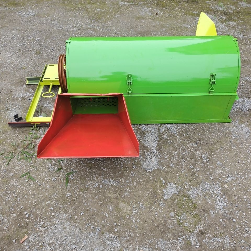 全自动打谷机小型水稻打麦机谷子脱粒机全喂入稻谷收割机农村家用