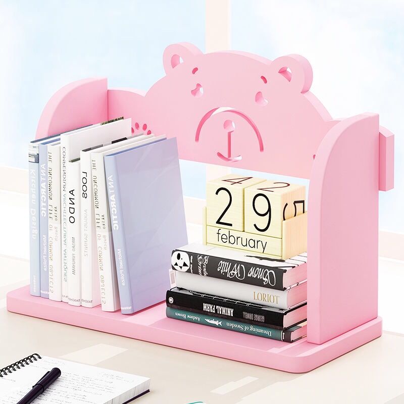 Children's simple bookshelf storage table students' simple picture book shelf Reading creativity small baby storage home