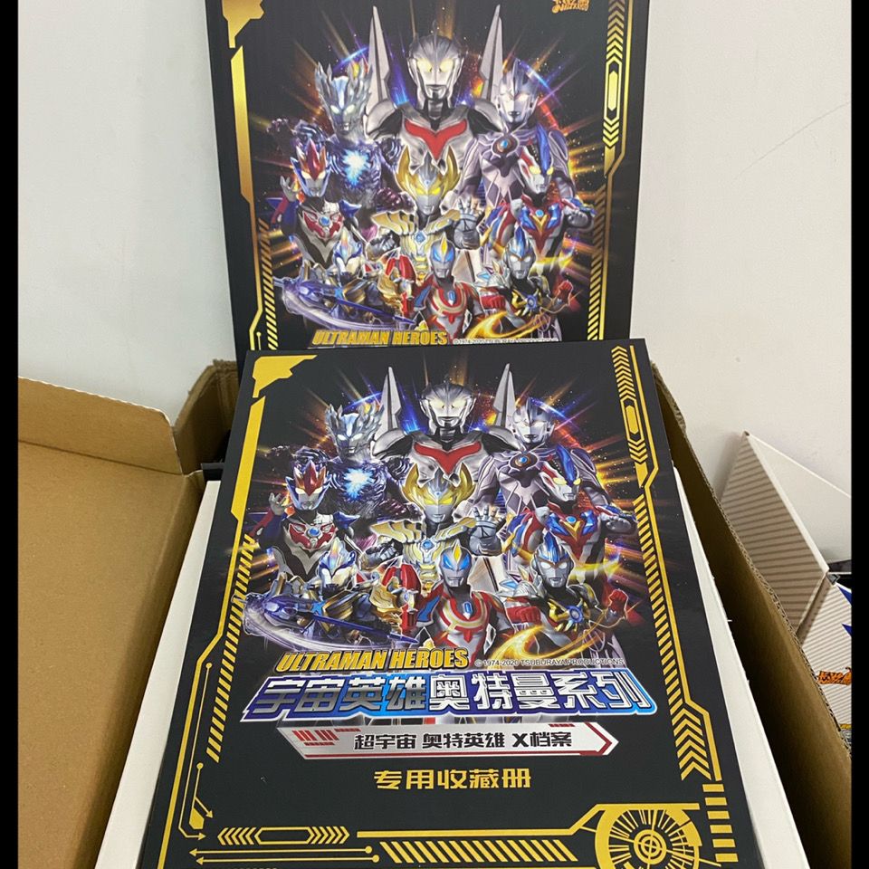 54235-卡游 奥特曼卡片收集册豪华版第3弹卡册收藏册大容量拼图满星卡牌-详情图