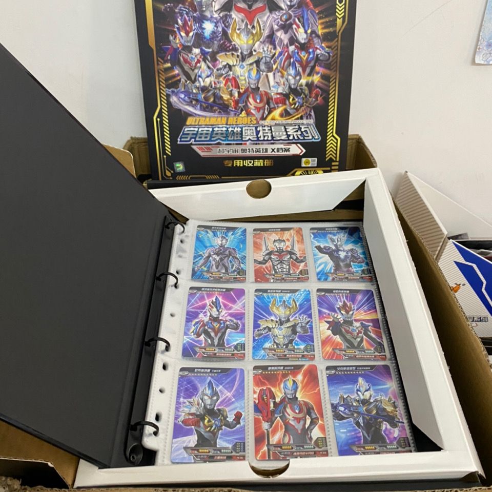 54235-卡游 奥特曼卡片收集册豪华版第3弹卡册收藏册大容量拼图满星卡牌-详情图