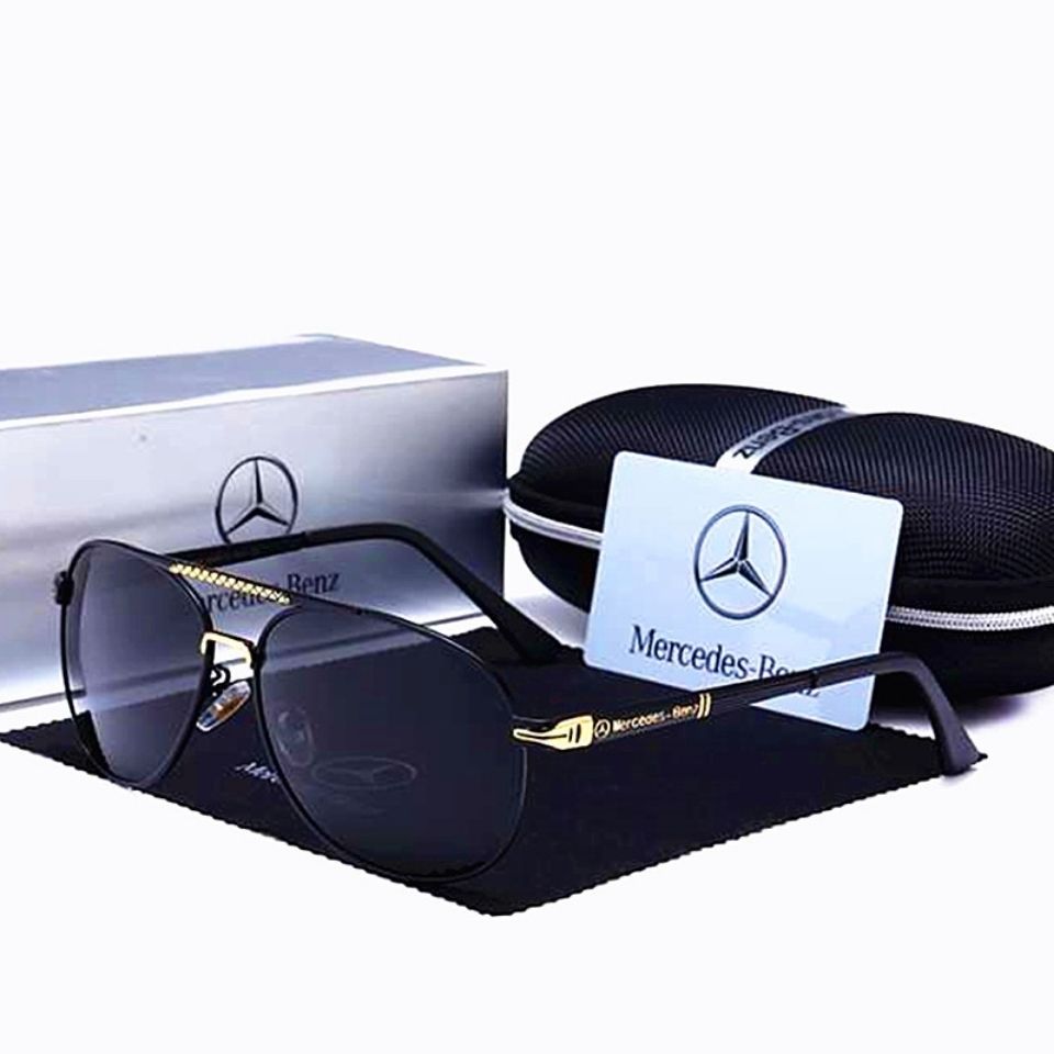 【奔驰4s店同款】偏光男士太阳镜户外驾驶墨镜男眼睛开车专用眼镜