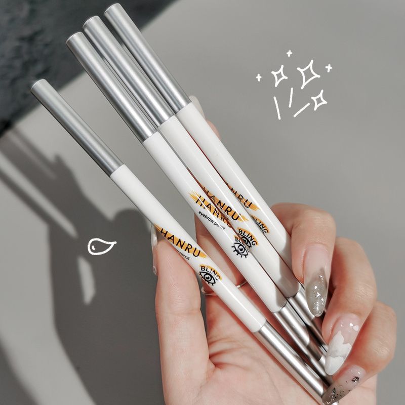 3支裝雙頭眉筆女正品初學者超極細頭根根分明防水防汗持久不脫色