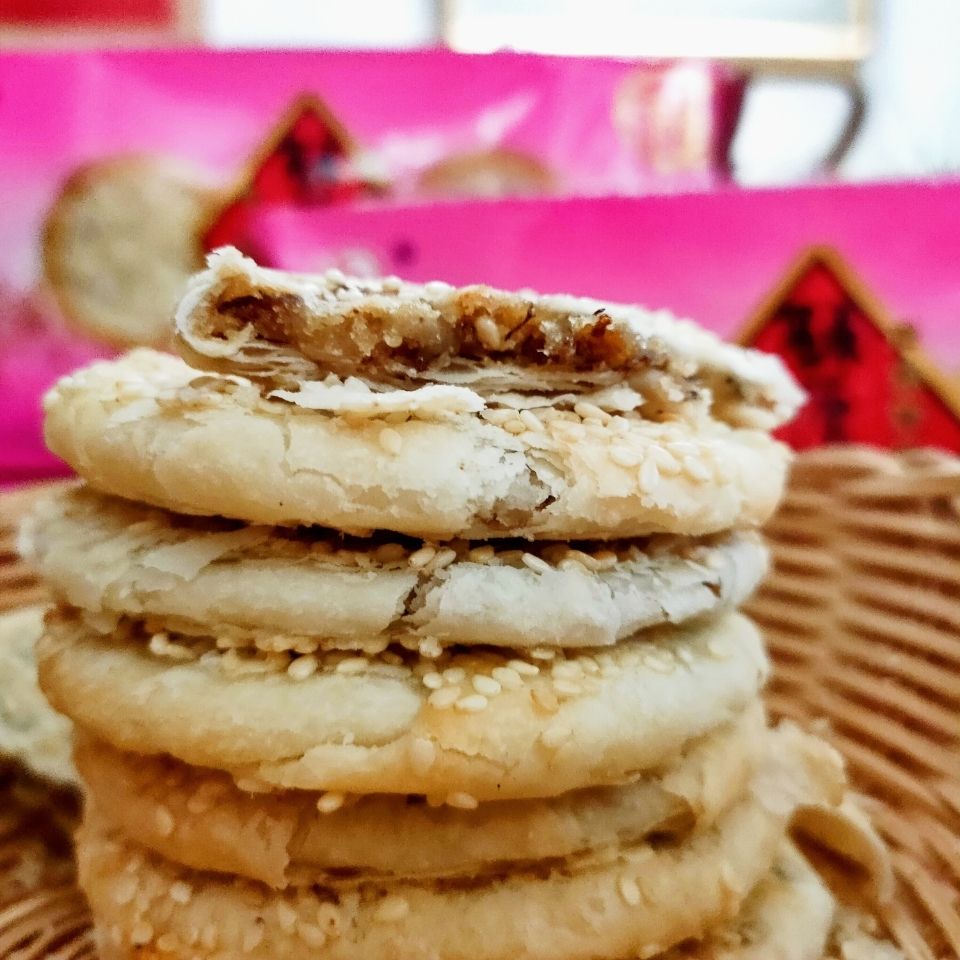 衡阳特产酥薄月饼石鼓区牌南北传统手工桂花芝麻中秋生油月饼礼盒