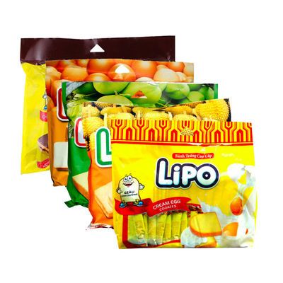 77796/【官方直售】越南进口Lipo面包干(300g*2袋)组合口味 饼干零食