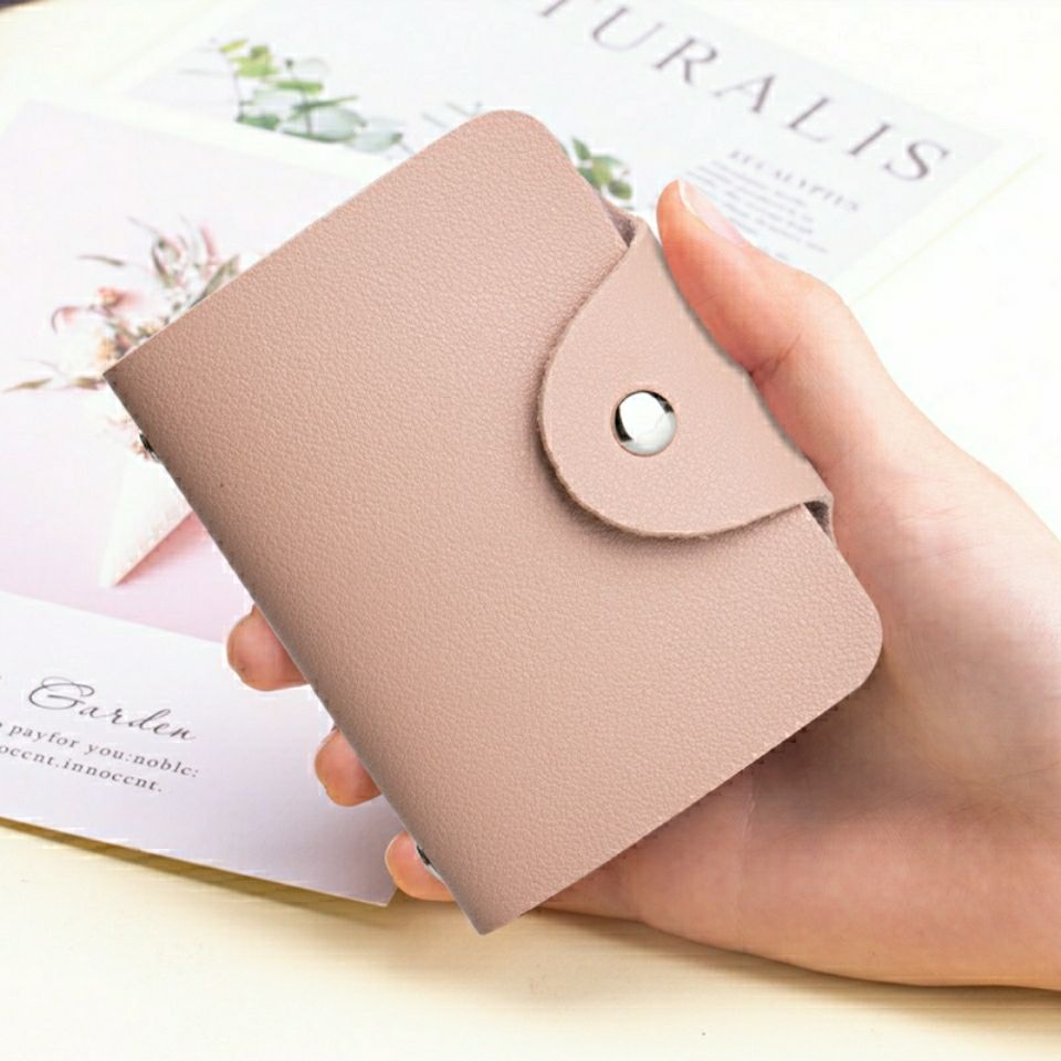 Card bag female anti demagnetization small ultra thin multi card position large capacity Student Korean male card set meal card ins bank card clip
