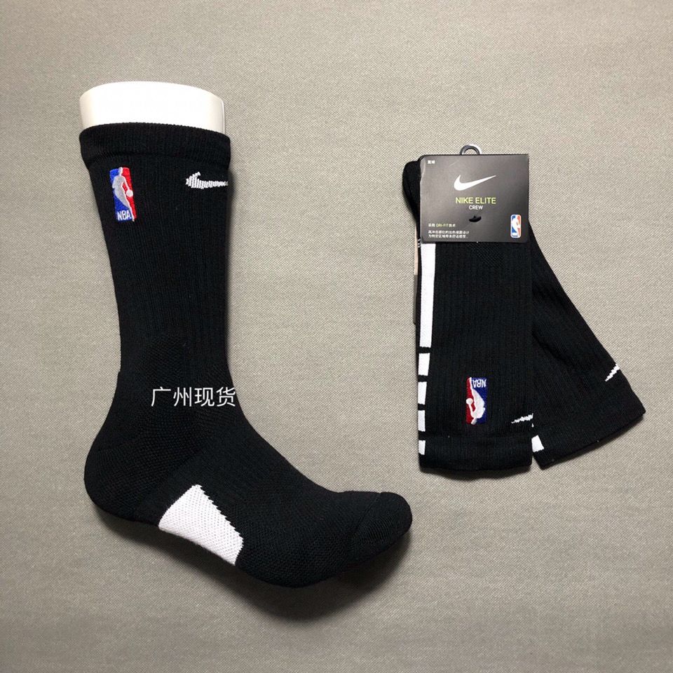 19nba篮球袜中筒男球员版球袜精英毛巾底夏季透气专业实战中帮