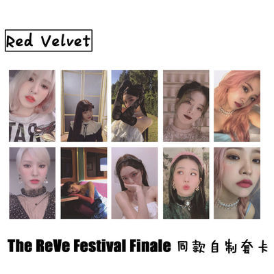 Red Velvet 红贝贝 Festival Finale PSYCHO 同款自制小卡套卡