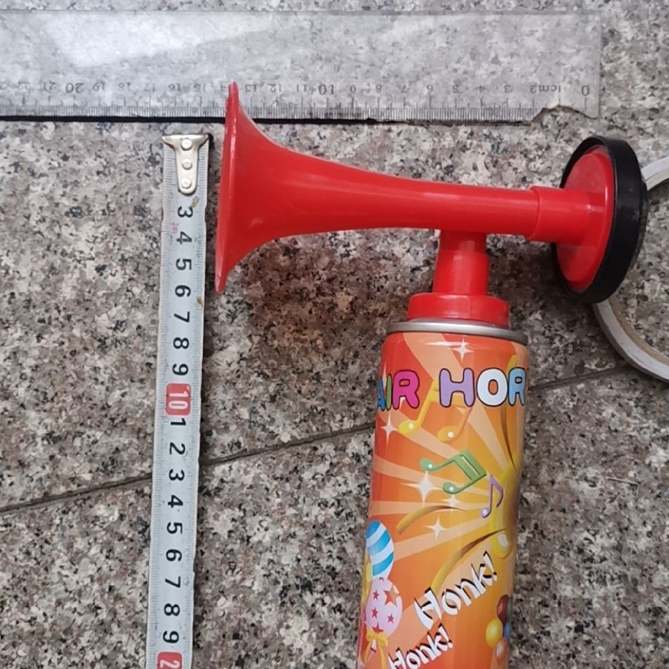 汽罐喇叭赛事发令整蛊道具大型活动户外遇险呼救气罐喇叭125 分贝【7