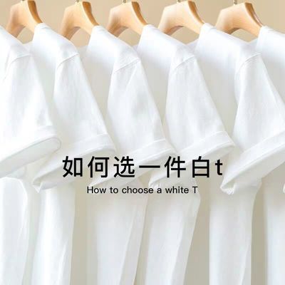 100%纯棉男士纯色短袖T恤大码韩版圆领白色宽松内搭打底衫男女款t