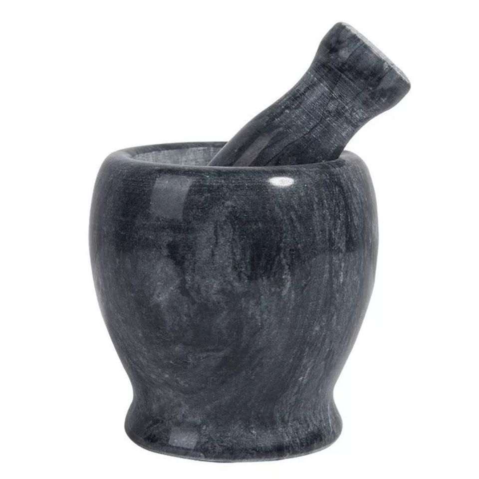 天然大理石石头捣蒜器石臼家用蒜泥器大蒜蒜蓉压蒜器捣碎罐蒜臼子