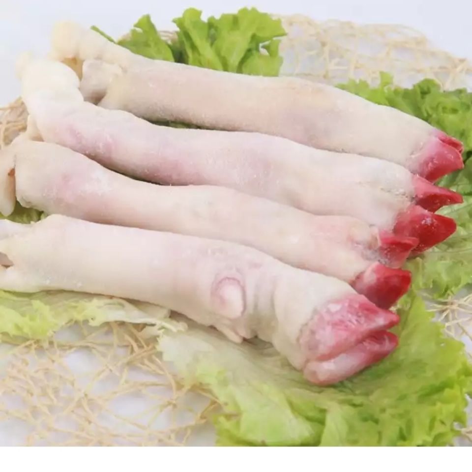 现杀新鲜山羊蹄新鲜冷冻带筋羊蹄新鲜清真羊蹄子山羊蹄子羊肉羊脚