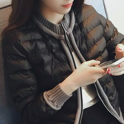 89609/加肥加大码棉衣女秋冬新款短款外套200斤胖mm棉服宽松显瘦小棉袄