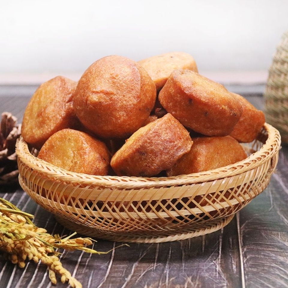 油粑粑湘西龙山重庆酉阳土家特产龙山永顺来凤特色小吃手工美食