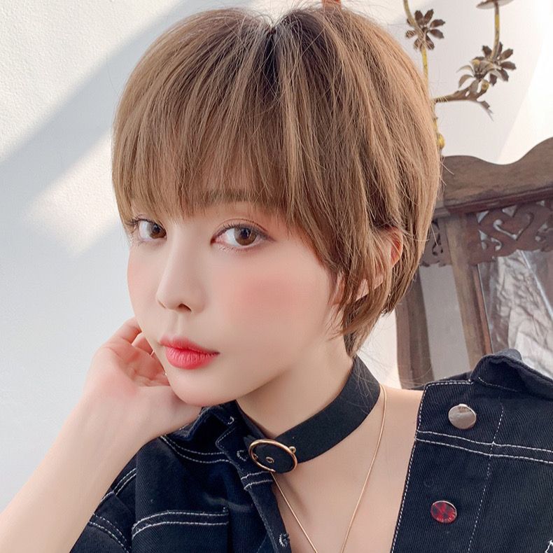 假发女短发中性韩版波波头假发头套女bobo头时尚假发