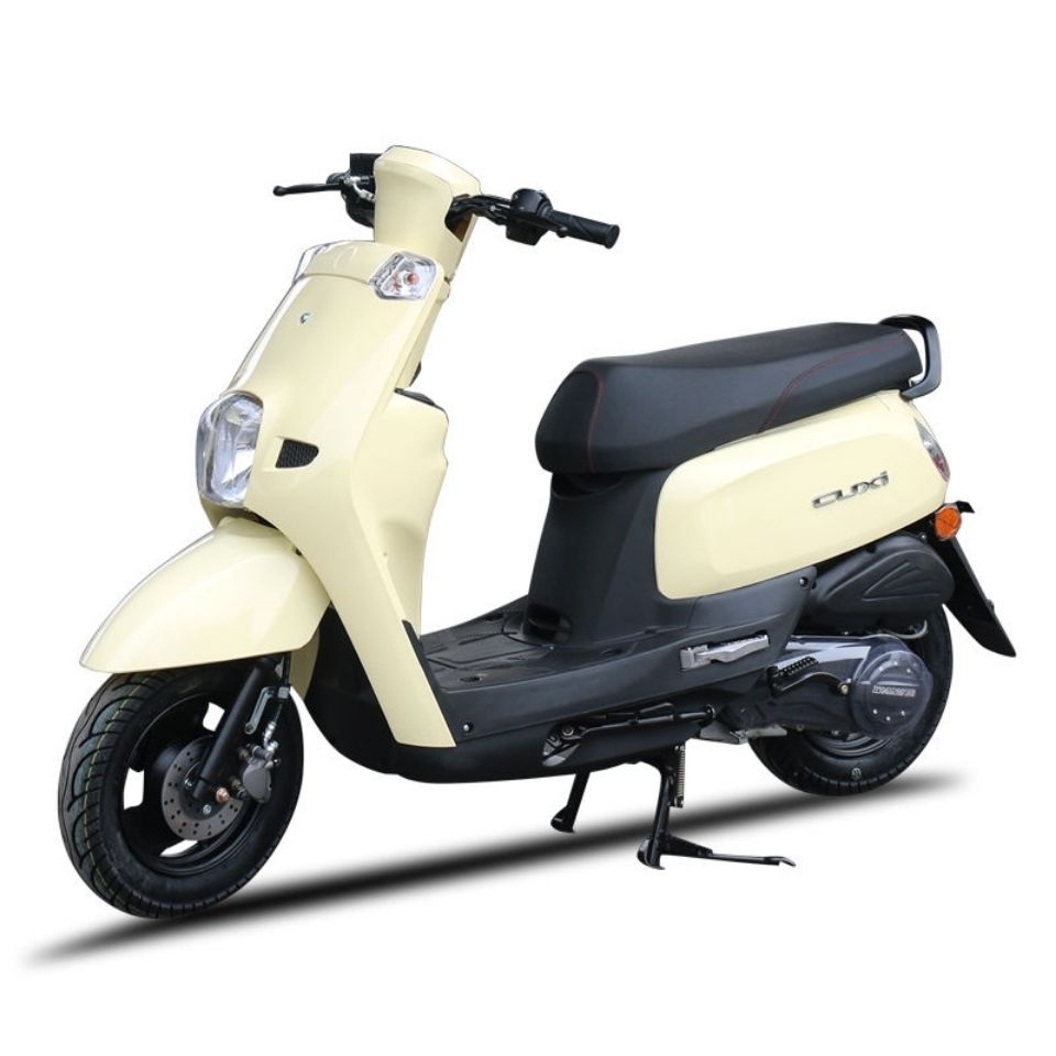 全新酷奇s5125cc100cc燃油踏板摩托车男女通用轻便外卖促销可上牌