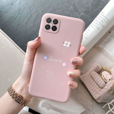 华为nova8se手机壳可爱少女硅胶全包边镜头nova8se磨砂软壳防摔5g