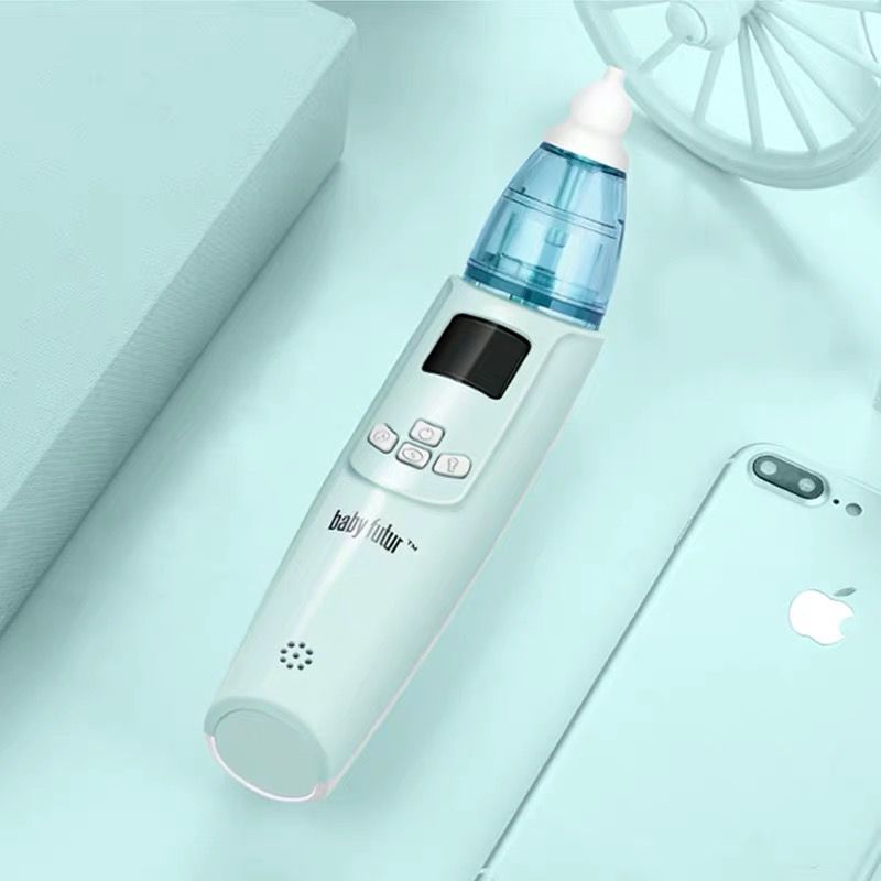 75776-babyfutur电动吸鼻器婴儿新生婴幼儿童宝宝专用家用吸鼻涕屎神器-详情图