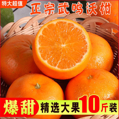 正宗广西武鸣沃柑新鲜水果蜜橘现摘桔子丑橘沙糖年货批发10斤包邮