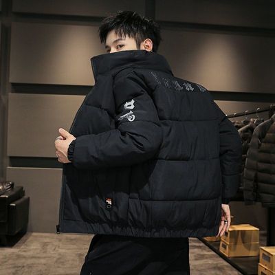 羽绒棉服男短款棉衣冬季加厚外套2020韩版帅气学生潮流棉袄青少年