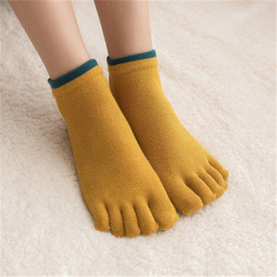 167957/女士运动防滑五指袜 瑜伽袜 舞蹈地板袜 防磨护脚普拉提袜子