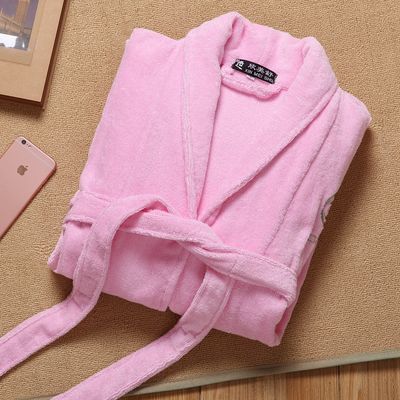 毛巾睡衣纯棉吸水浴衣浴袍睡袍加厚