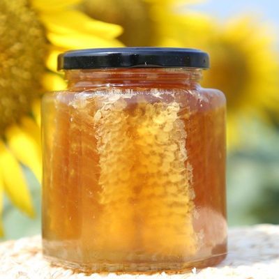 蜂巢蜜野生土蜂蜜 瓶装500g自产土蜂蜂巢蜂窝蜜 农家深山自产蜂蜜