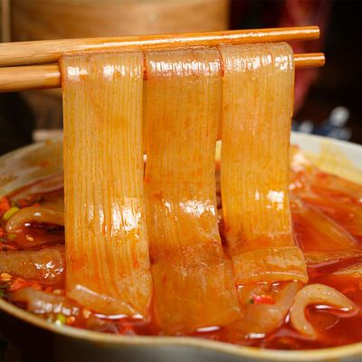 川娃子免泡火锅川粉红薯粉麻辣烫冒菜火锅宽粉四川特产酸辣红苕粉
