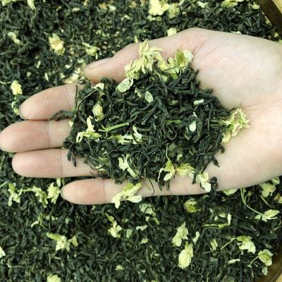 (发一斤)新茶茉莉花茶浓香型绿茶袋装500克