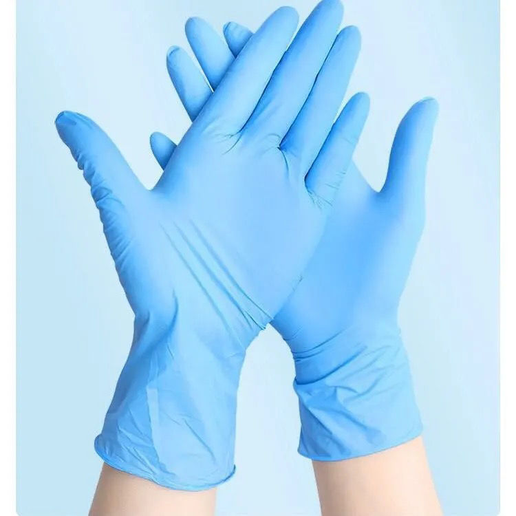 [20-100] grade a disposable gloves latex nitrile PVC synthetic gloves labor protection food grade gloves
