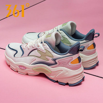 34099/361°女鞋运动鞋老爹鞋跑步鞋休闲鞋361度休闲鞋复古文化鞋女鞋
