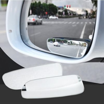 汽车用品后视镜小圆镜 高清 玻璃无边倒车盲点镜360度广角辅助镜