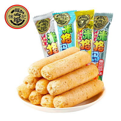 76276/徐福记米格玛夹心米果卷糙米卷膨化饼干食品能量棒零食散装批发