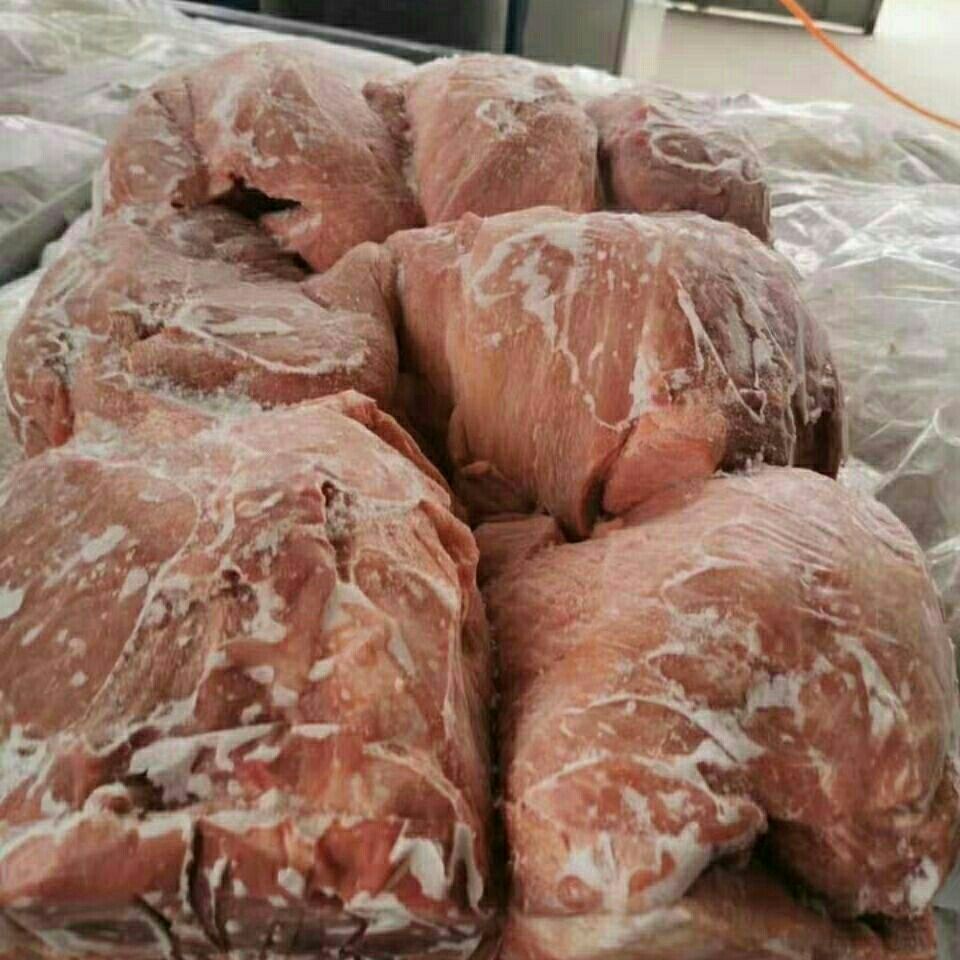 新鲜冷冻后腿肌肉猪4号2号肉精瘦肉速冻猪瘦肉纯瘦肉整箱50斤