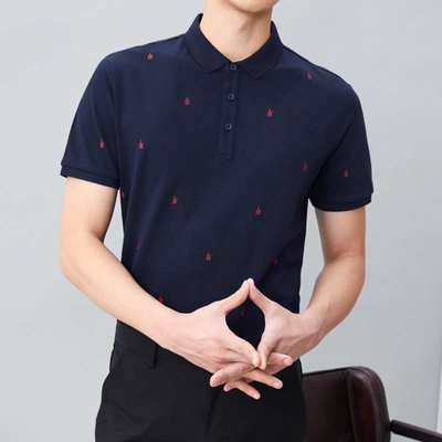 7034/优品剪标时尚休闲 男士短袖POLO衫 GY2R004A